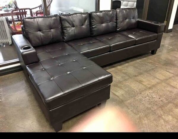 4 Seater Sectional leather Sofa Set - Image 2