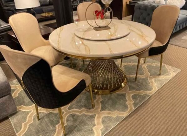 Ayla Marble Dining Set