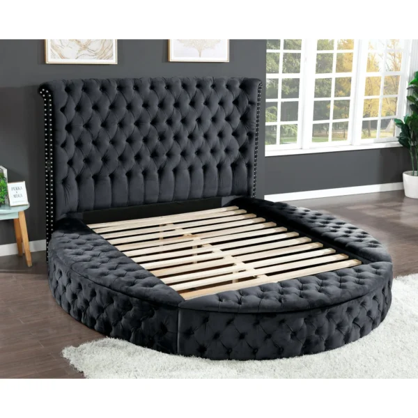 Luxury Round Ambassador Storage Bed Frame - Image 4