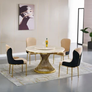 Ayla Marble Dining Set