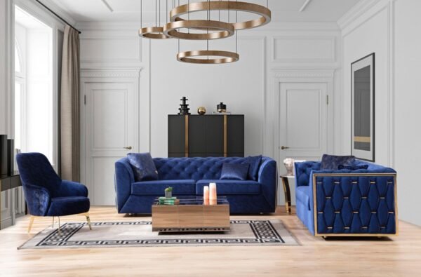 Elegant Ivory Sofa Set Perfect for Stylish Homes - Image 2