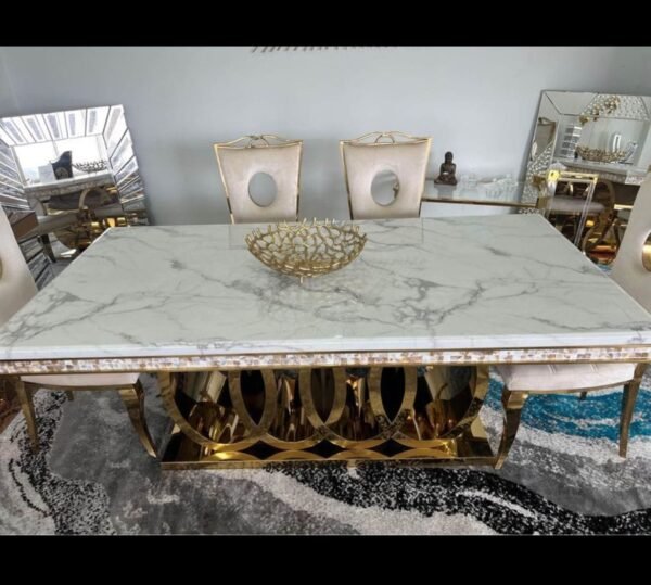 Audi Design Marble Dining Table - Image 2