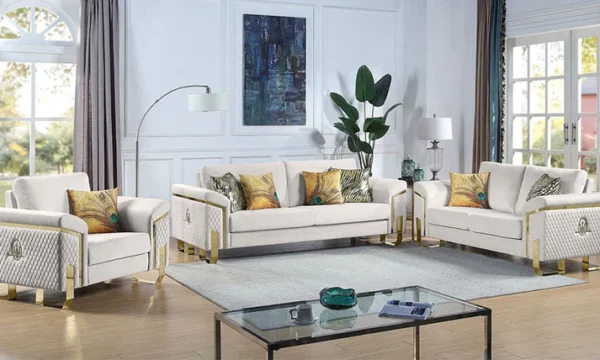 Modern Fabric Sofa Set Modern Fabric Sofa Set - LS_2200