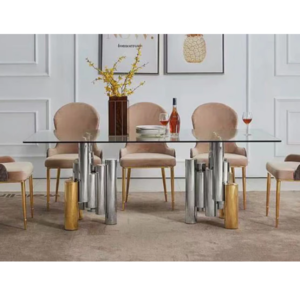 Modern Beige Dining Set -LS_A988