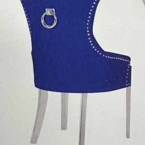 SHAWN Blue/Silver Dining Chair