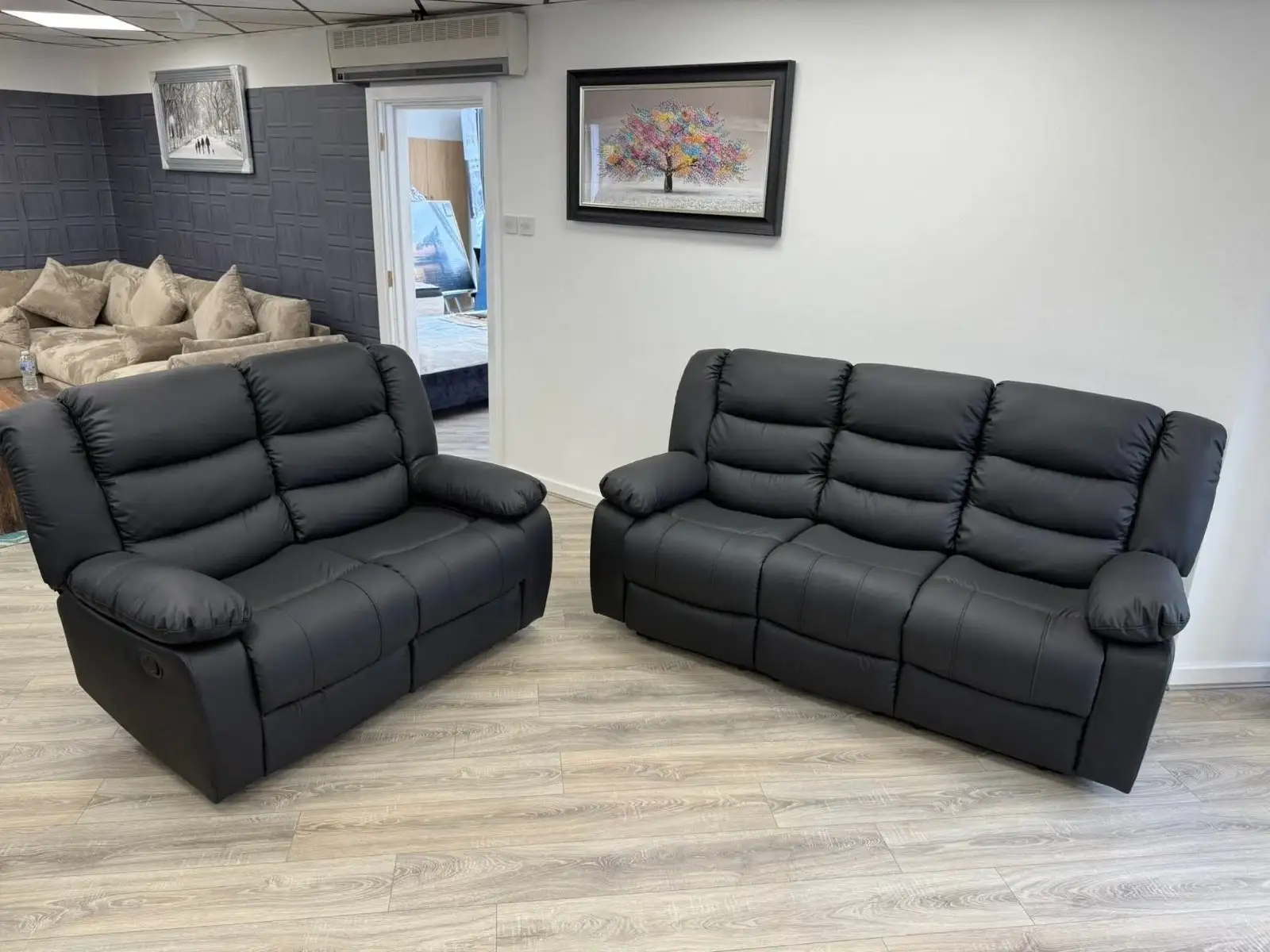 manual leather recliner chairs