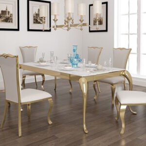 Soleil 71 Marble Dining Table