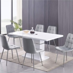 Maria Dining Table with 6 Bombay