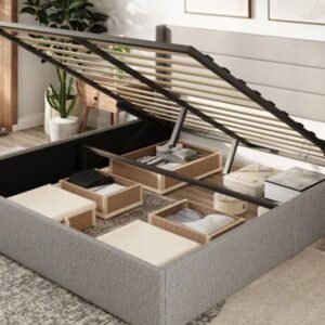 Hydraulic Lift-Up Storage Bed frame