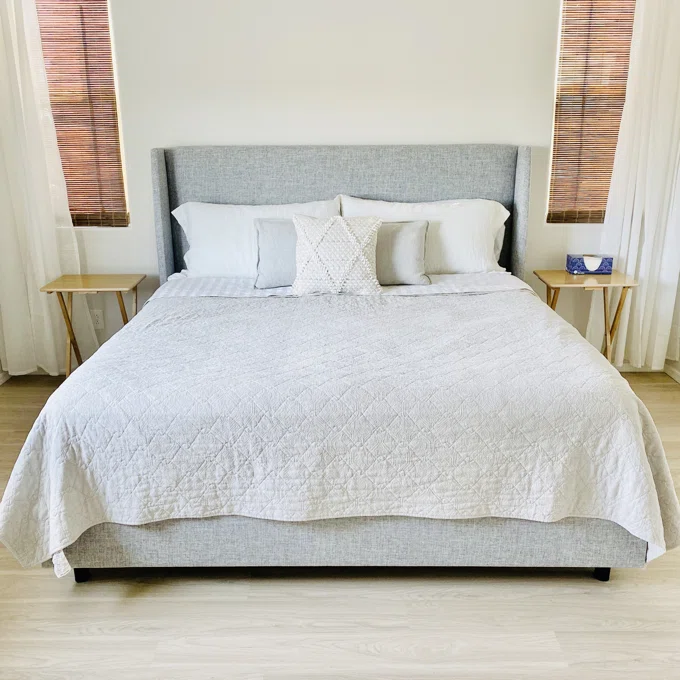 Boucle Bed Frame