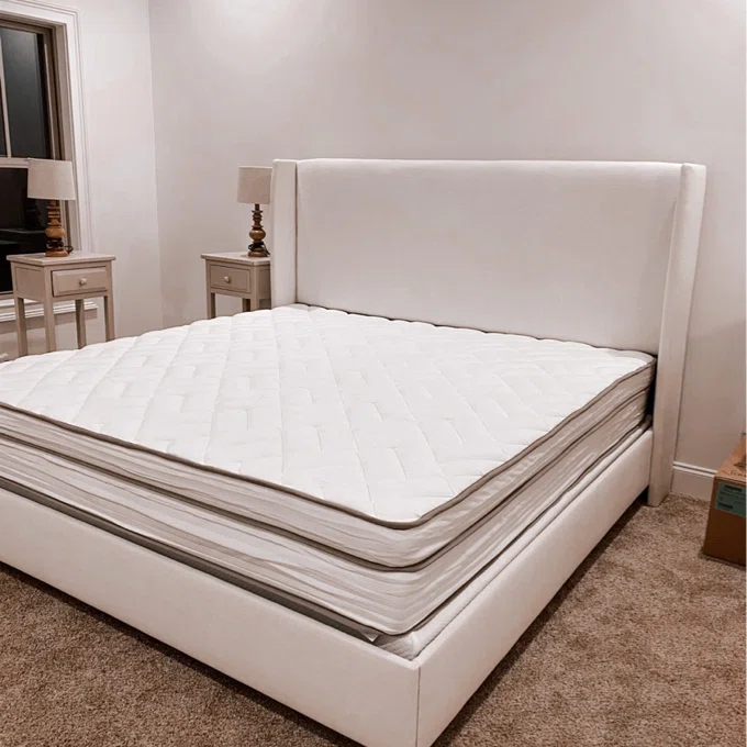 Boucle Bed Frame