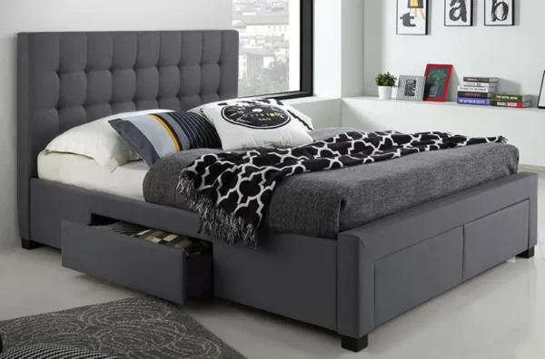 Bed Frame with Drawers