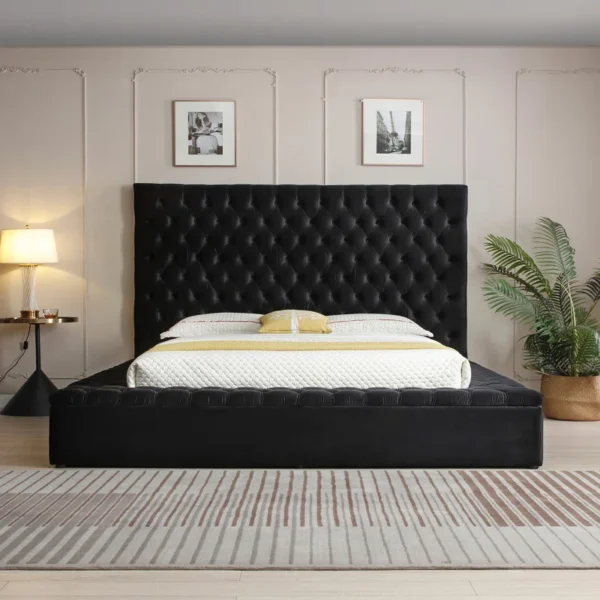 Black Ambassador Storage Bed Frame
