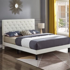 Modern Upholstered Platform Bed Frame