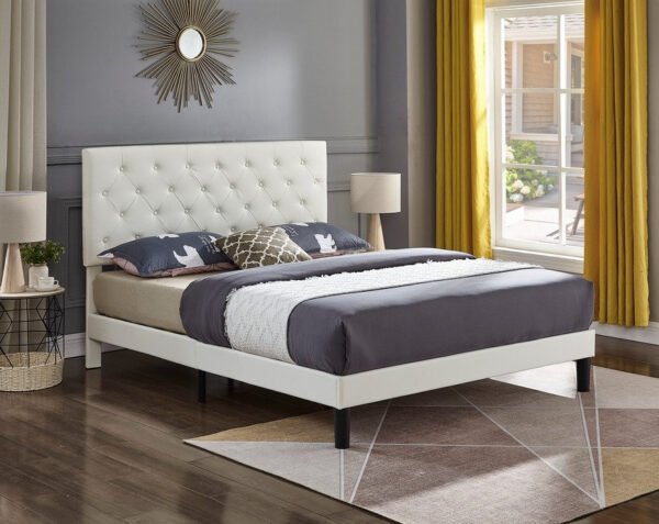 Modern Upholstered Platform Bed Frame