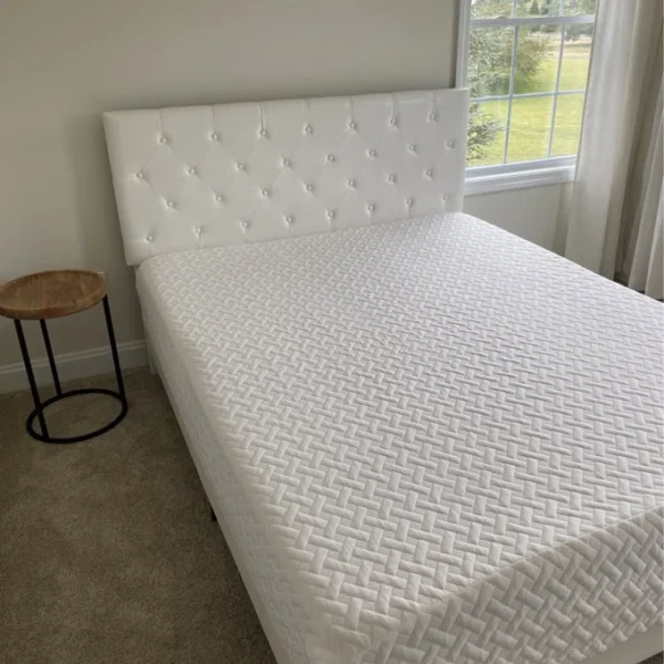 Modern Upholstered Platform Bed Frame - Image 4