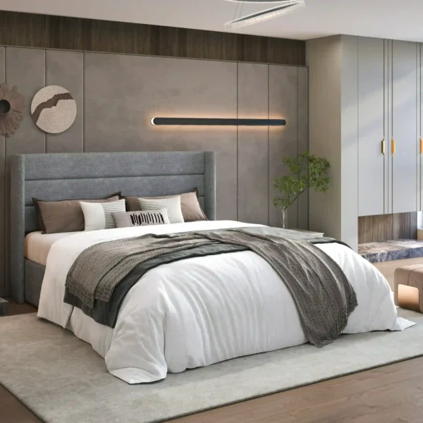 Premium Hydraulic Bed Frame with Storage - Image 3