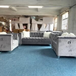 Grey Stationery Sofa Set