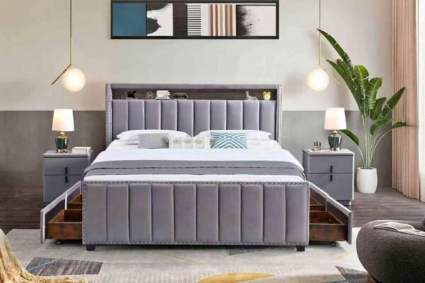 Mark Upholstered Bed Frame