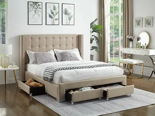 Bed frame with Storage