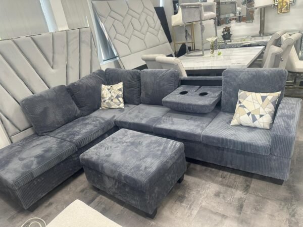 Reversible Modular Sectional Sofa
