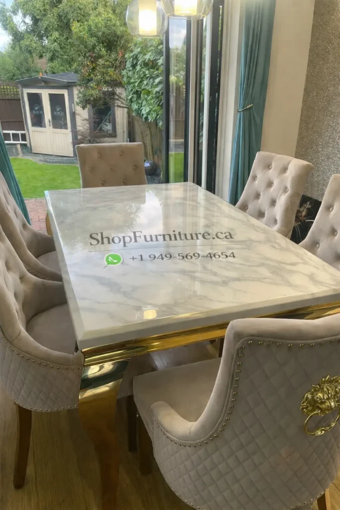 Marble Dining Room Table