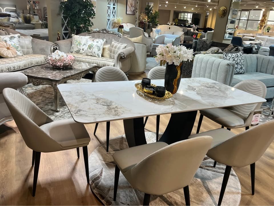 Marble Dining Set