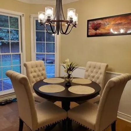 upholstered dining room chairs